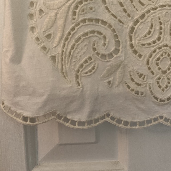 J. Crew embroidered tank, Small - Picture 4 of 4